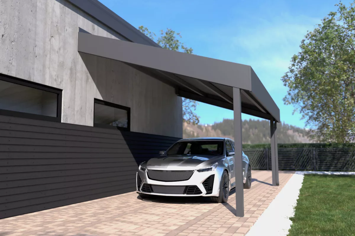 Pultdachcarports