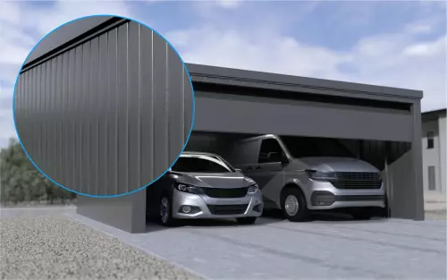 Großraumgarage STARK SUPER 1²´² L-T10 [Lackiert]