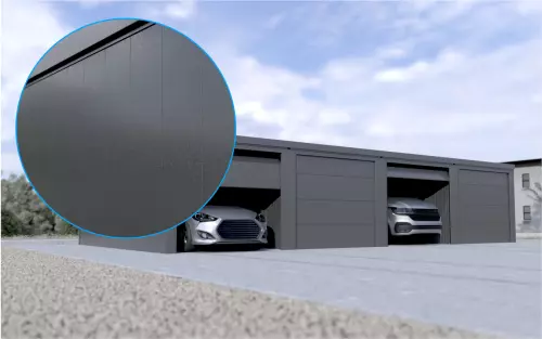 Reihengarage STARK SUPER 1²´² L-C9 [Lackiert]