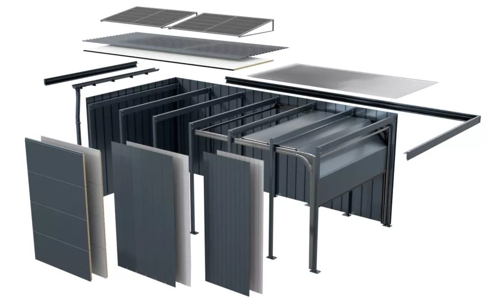 Garage STARK SUPER - Komponenten