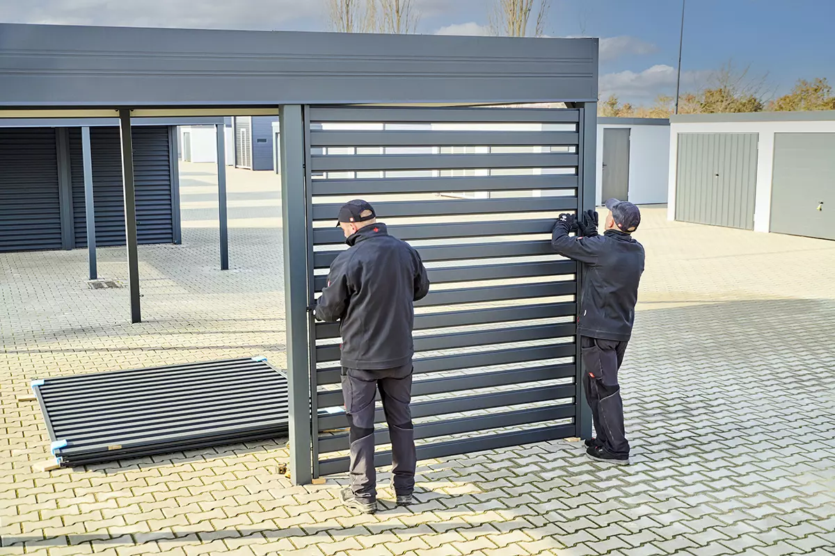 Stabile Stahlkonstruktion