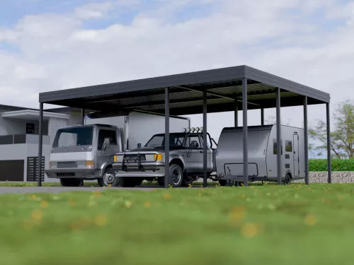 LKW Dreiercarport STUK